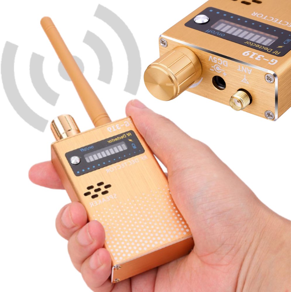 WYKRYWACZ PODSŁUCHÓW I KAMER GSM GPS UKRYTYCH LOKALIZATORÓW DETEKTOR WIFI