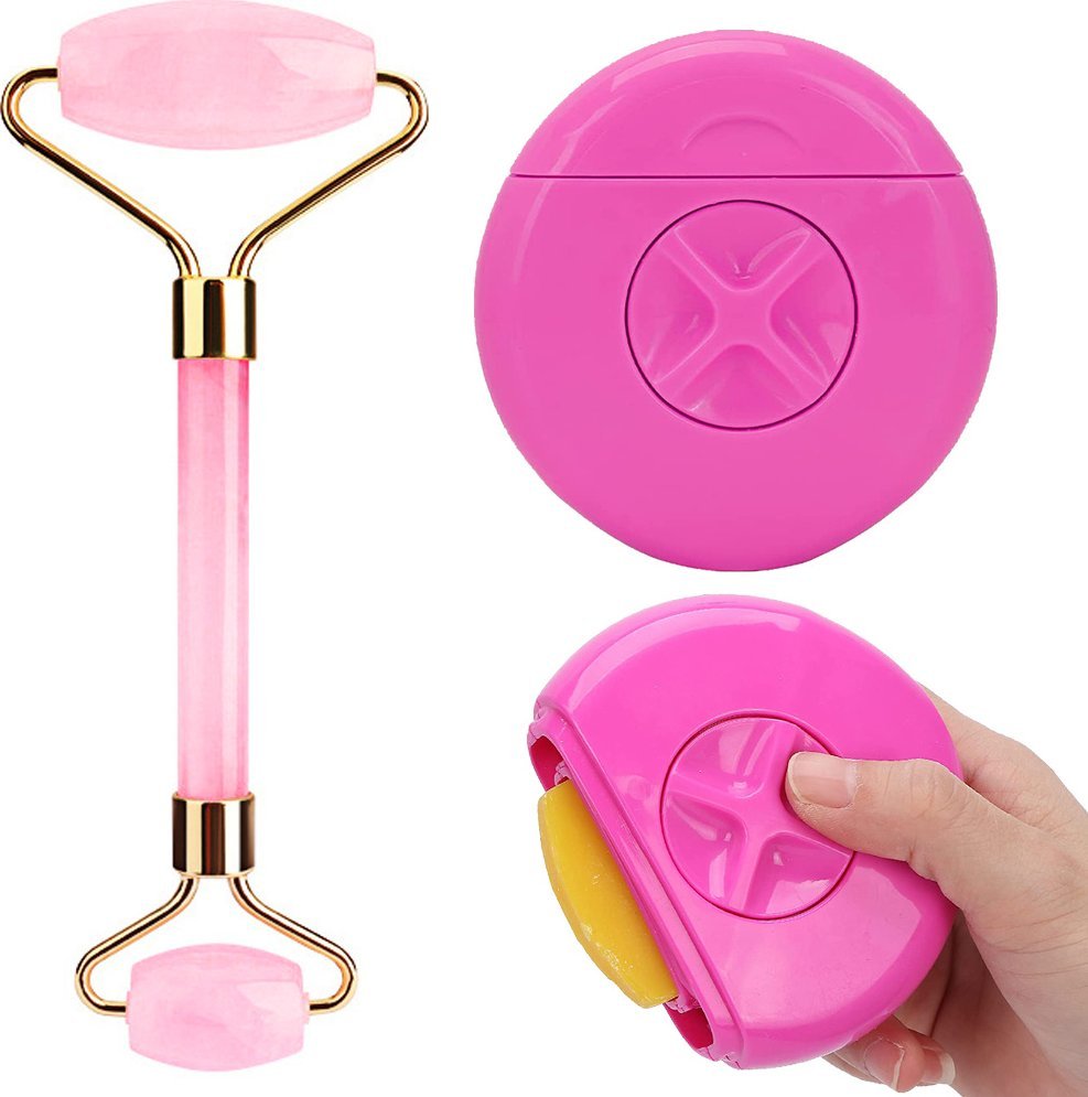 Masażer Verk do twarzy roller golarka 3 w 1 zestaw