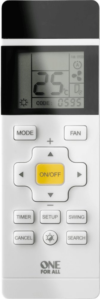 One For All One For All URC 1035 Uniwersalny pilot do klimatyzacji - A/C -