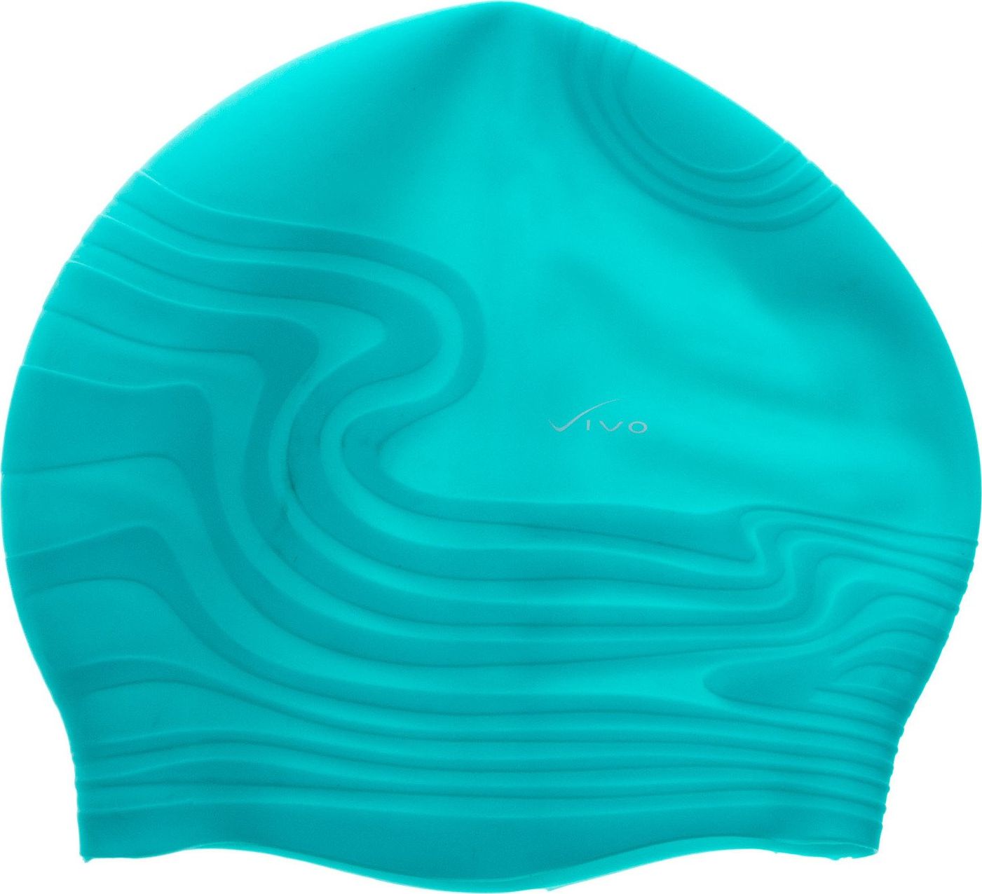 Vivo Czepek silikonowy Vivo B-1317 3-D turkusowy Uniwersalny