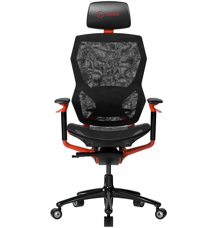 Fotel Lorgar LORGAR Grace 855, Gaming chair, Mesh material, aluminium frame, multiblock mechanism, 3D armrests, 5 Star aluminium base, Class-4 gas lif
