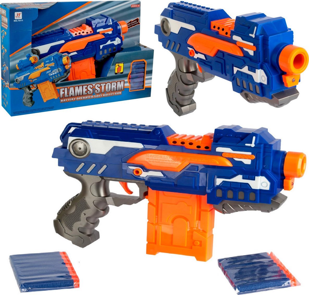 Wyrzutnia Karabin Automat na Strzałki Piankowe