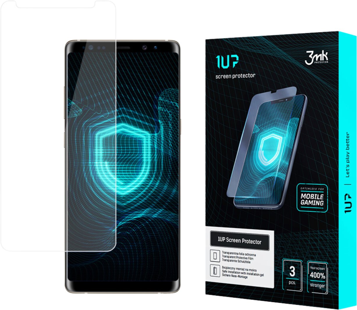 SAMSUNG GALAXY NOTE 8 - 3MK 1UP