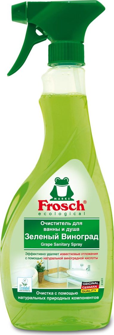 Frosch Frosch ecological Winogronowy środek do kabin prysznicowych 500 ml