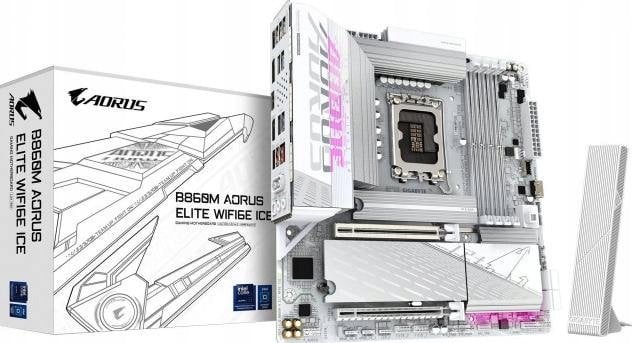 Płyta główna Gigabyte B860M AORUS ELITE WIFI6E ICE