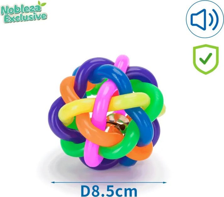 Nobleza Nobleza Exclusive piłka z dzwoneczkiem Nobleza Exclusive piłka z dzwoneczkiem