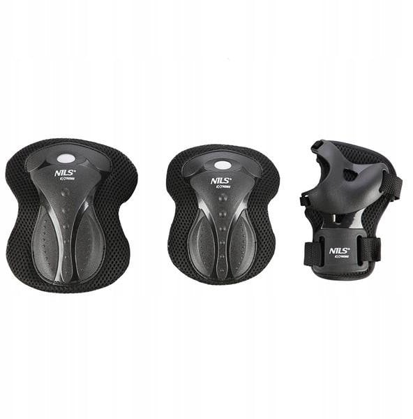 Nils Extreme Zestaw ochraniaczy H8334 czarny r. M