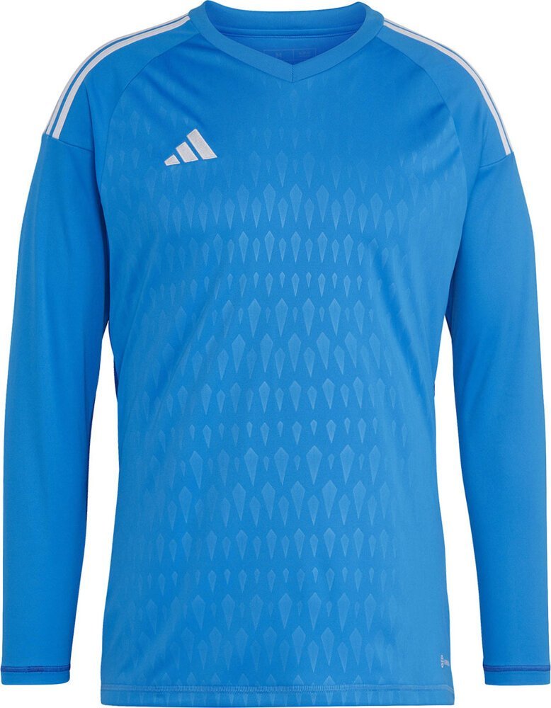 Adidas Koszulka dla dzieci adidas Tiro 23 Competition Long Sleeve Goalkeeper Jersey niebieska HK7692 116cm