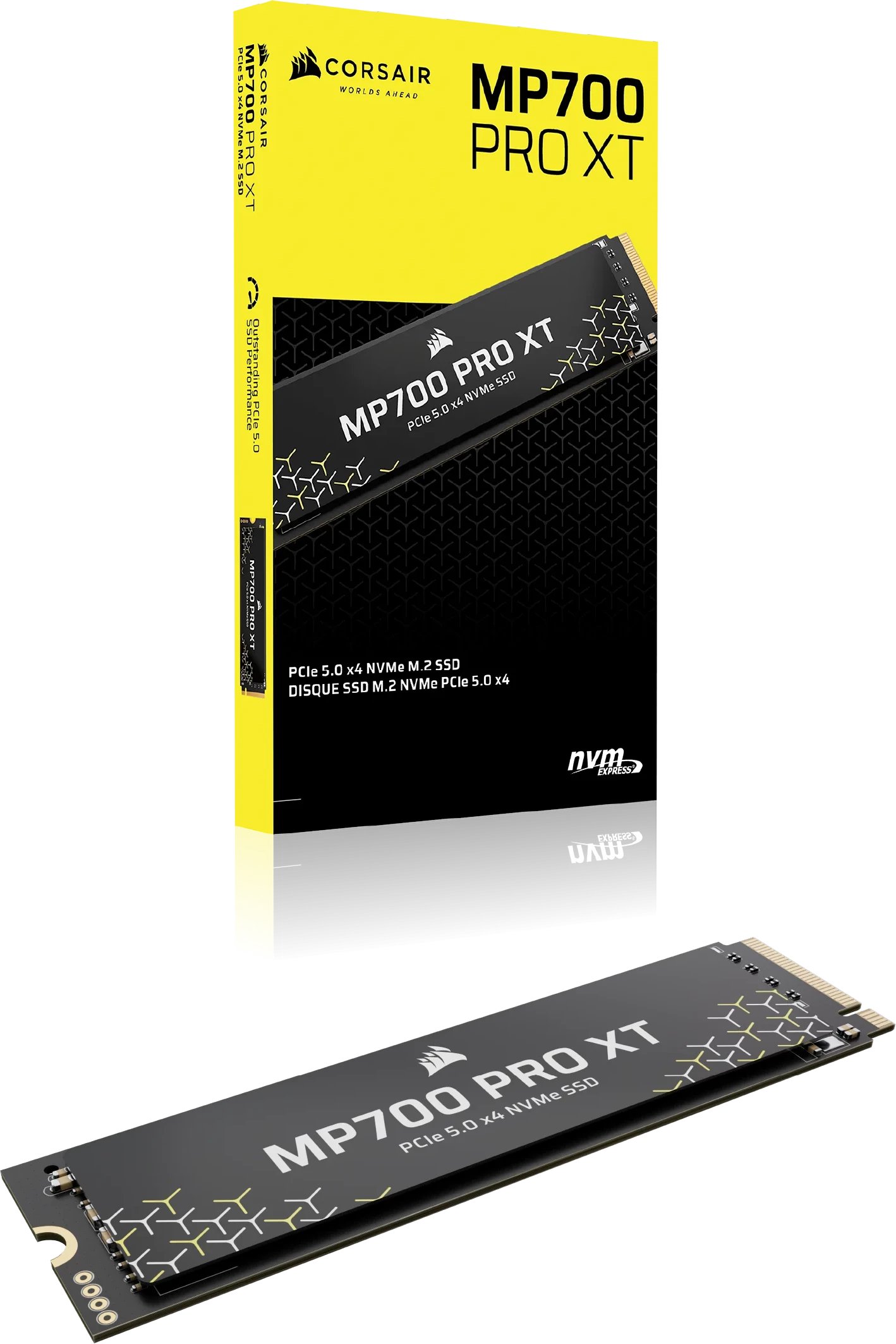 Dysk SSD Corsair MP700 PRO XT 2 TB M.2 PCI Express 5.0 NVMe 3D TLC NAND