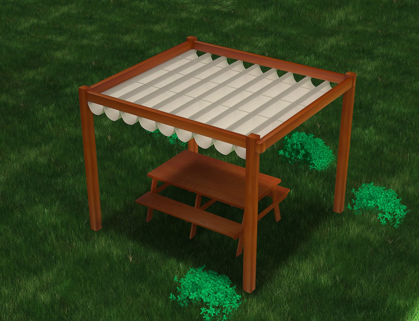 Roleta rzymska pozioma premium Decor 3x3 - Beżowy