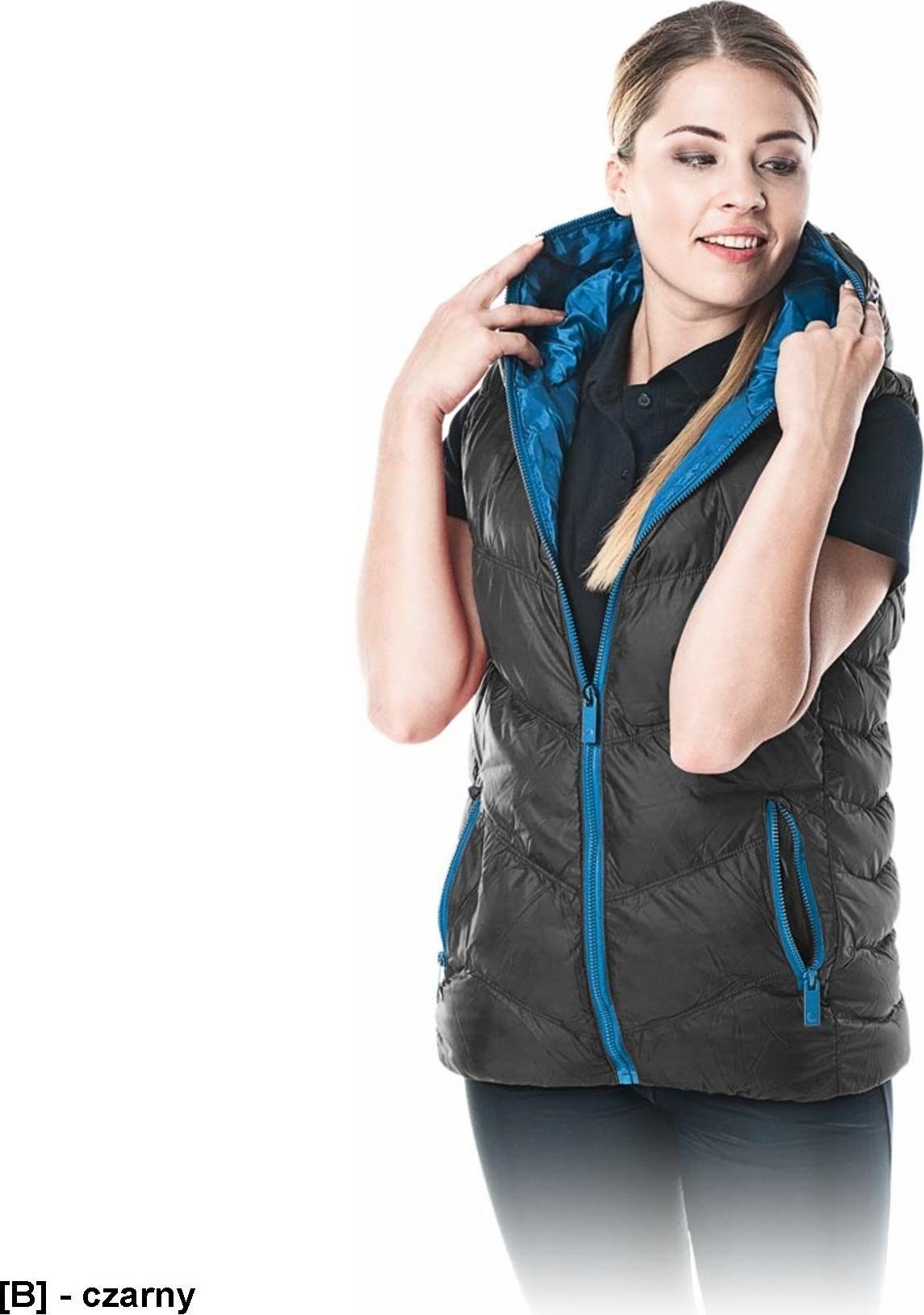 R.E.I.S. BUTTERFLY - ocieplany damski bezrękawnik 2XL