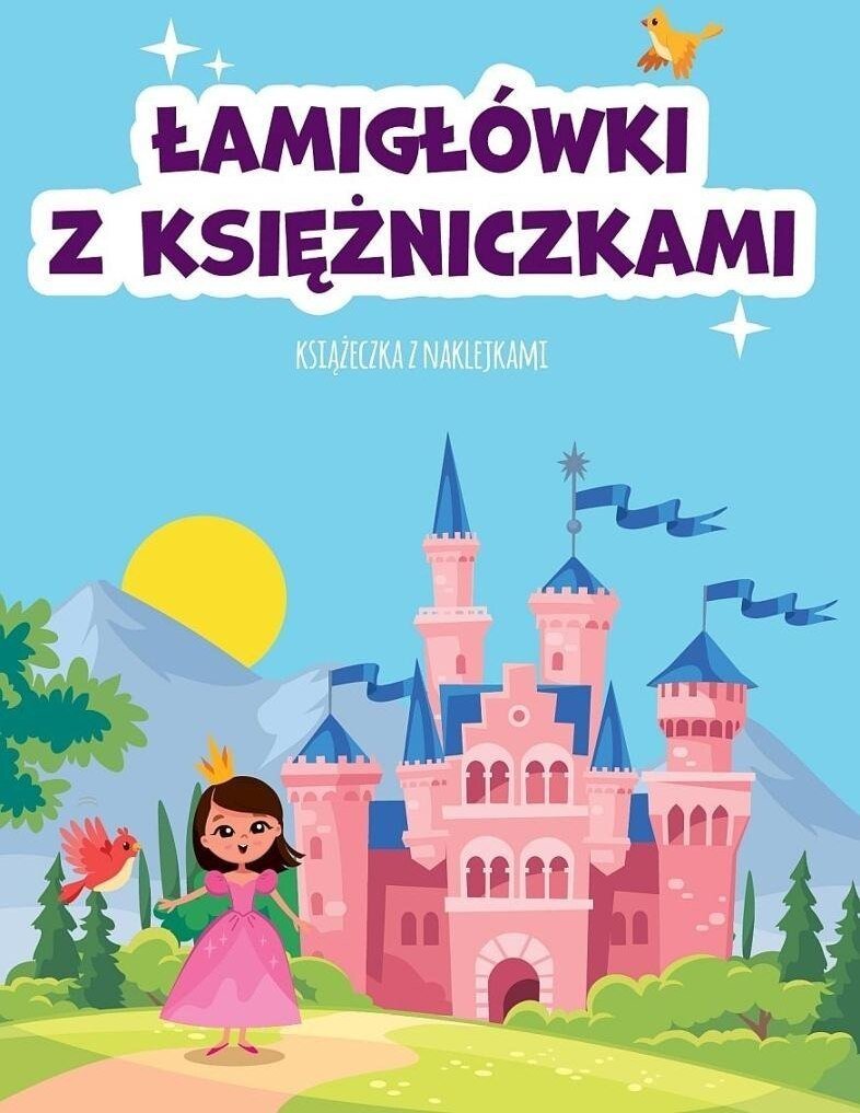 Łamigłówki z księżniczkami z naklejkami