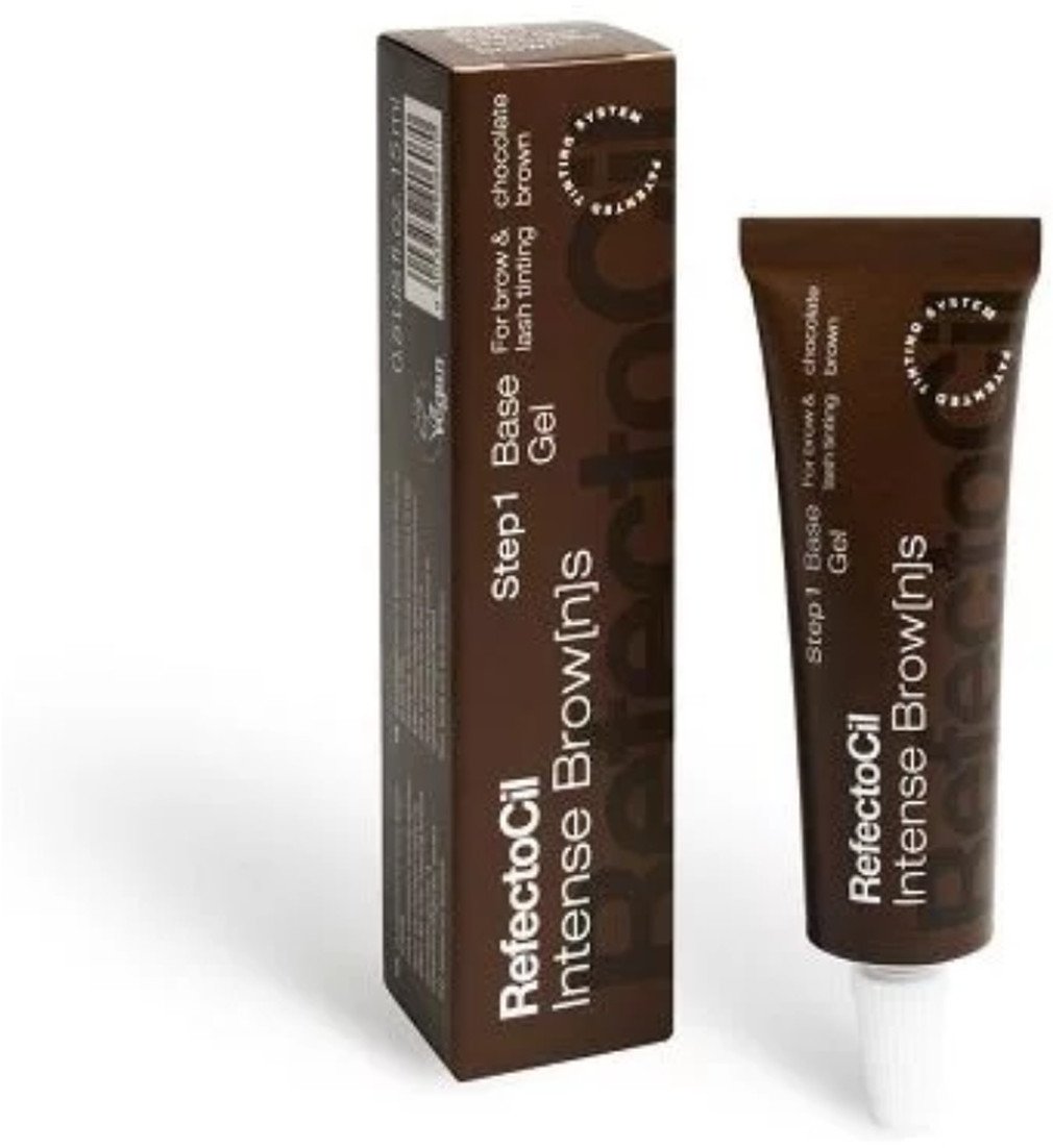 RefectoCil Intense Brow[n]s Base Gel Farba do brwi i rzęs 15ml Chocolate Brown Czekoladowy Brąz (04)