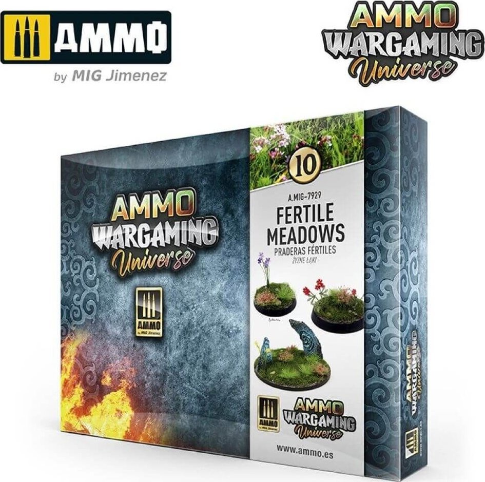 Vallejo Ammo: Wargaming Universe 10 - Fertile Meadows - ¯yzne ³±ki