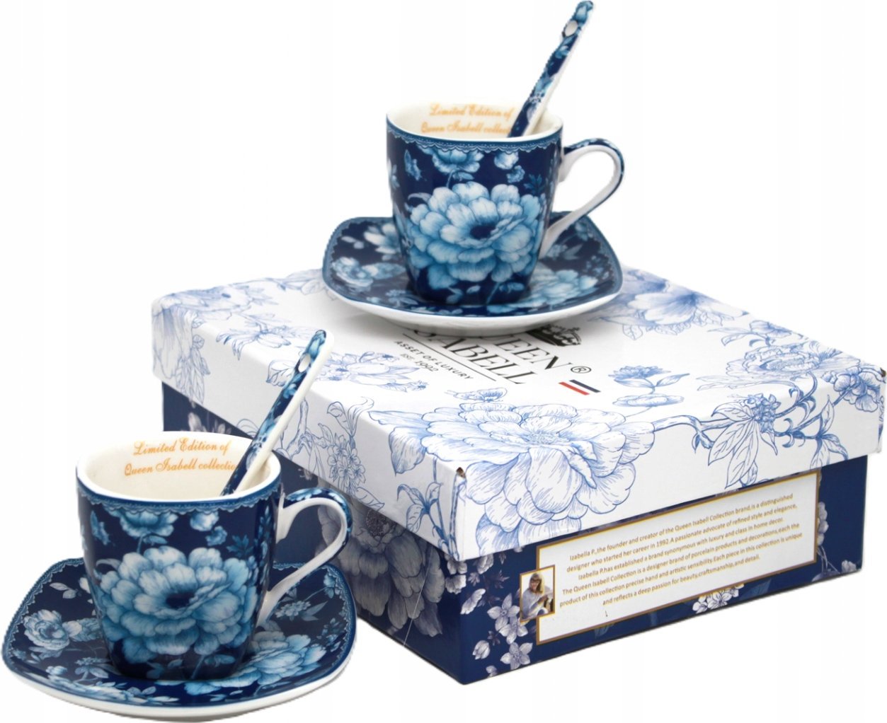 Wyjątkowy zestaw porcelany ponadczasowy design