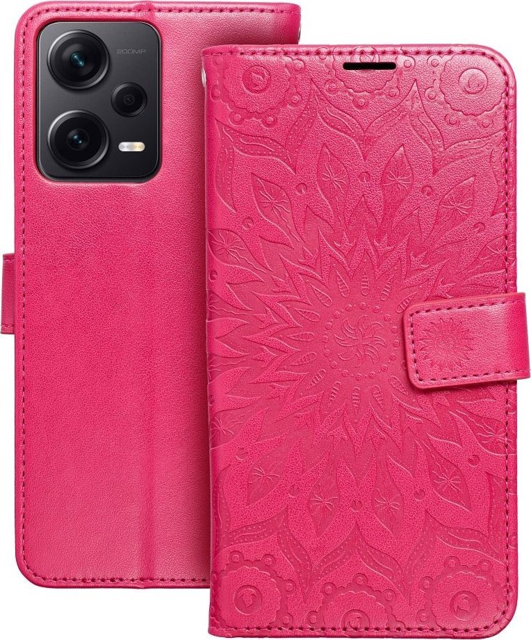 OEM Kabura MEZZO Book do XIAOMI Redmi NOTE 12 5G mandala magenta
