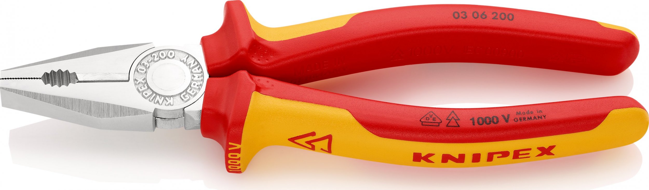 Knipex szczypce kombinerki uniwersalne izolowane (03 06 200)