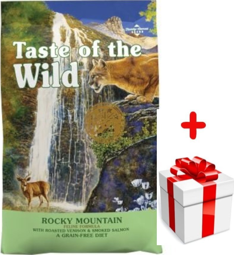 Taste of the Wild TASTE OF THE WILD Rocky Mountain Cat 6,6kg + niespodzianka dla kota GRATIS!