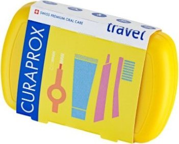 Curaprox CURAPROX TRAVEL SET ŻÓŁTY