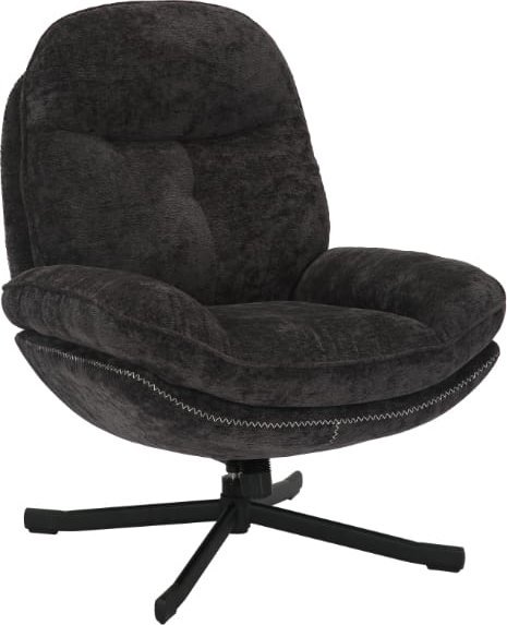 Signal Fotel tapicerowany HARPER czarny