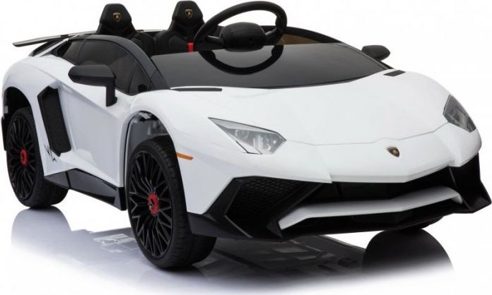 Super-Toys ORYGINALNE LAMBORGHINI AVENTADOR PEŁNA OPCJA, MIĘKKIE KOŁA, MIĘKKIE SIEDZENIE/BDM0913