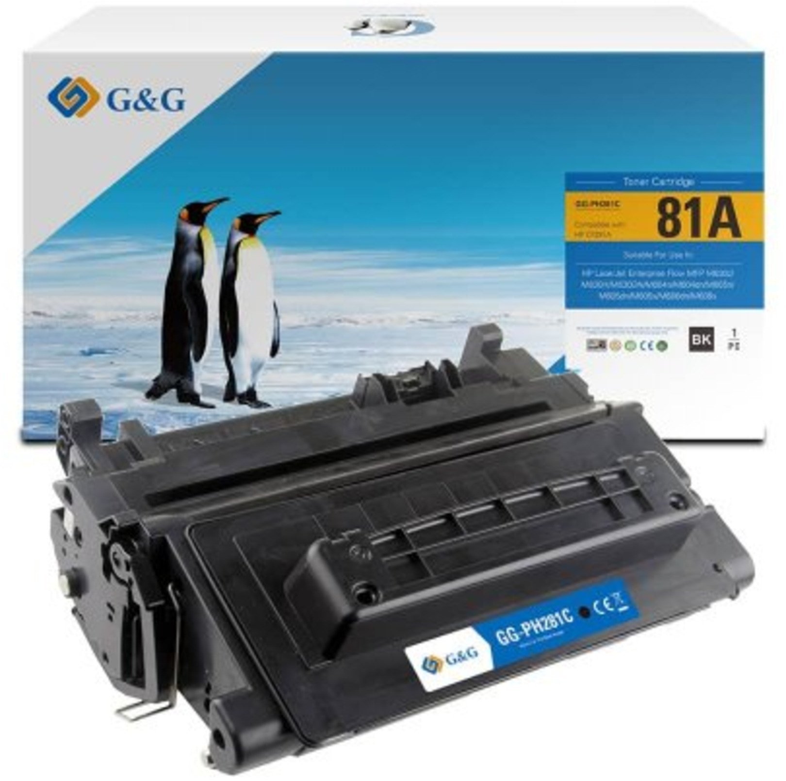 Toner G&G Toner kompatybilny z HP 81A/ CF281A