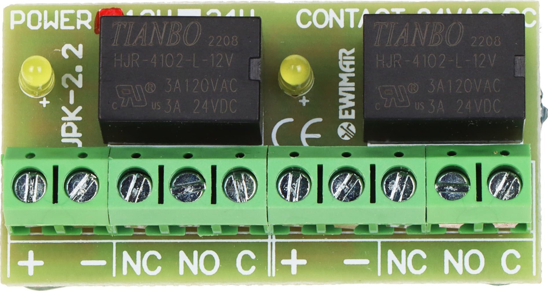 Wago MODUŁ PRZEKAŹNIKOWY UPK-2.2 EWIMAR