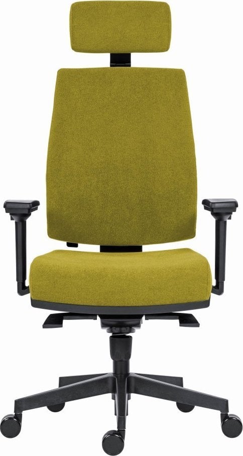 Krzesło biurowe Powerton Powerton Ergonomiczny fotel biurowy Jana, Zielony