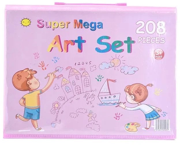 Extralink | Zestaw artystyczny do malowania | art set 208 elementów