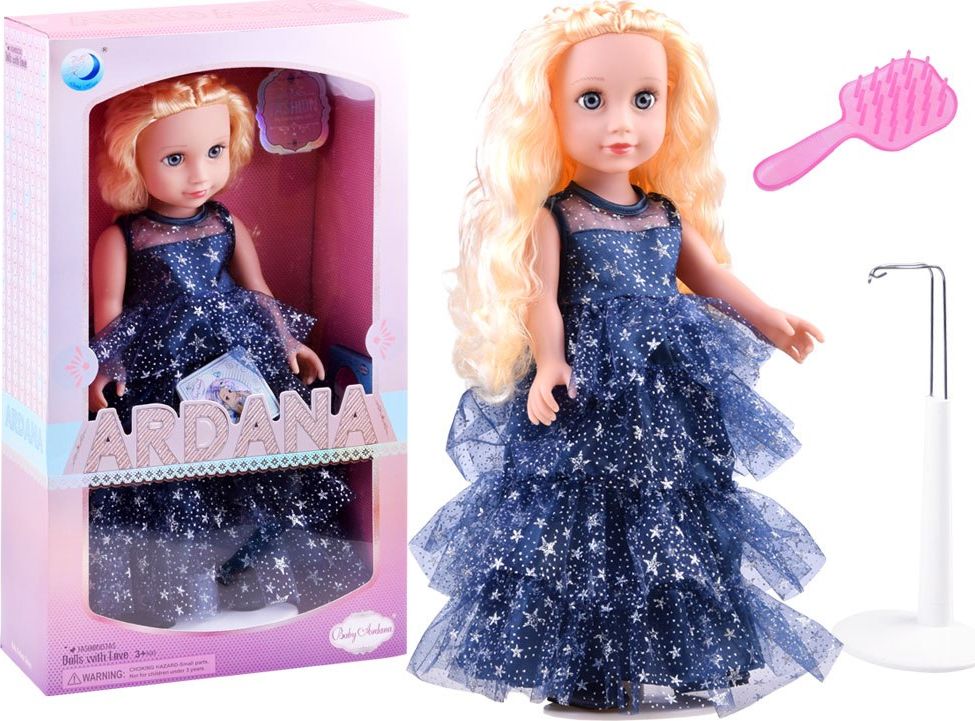 Jokomisiada Lalka Ariana w sukni balowej w gwiazdki ZA3891