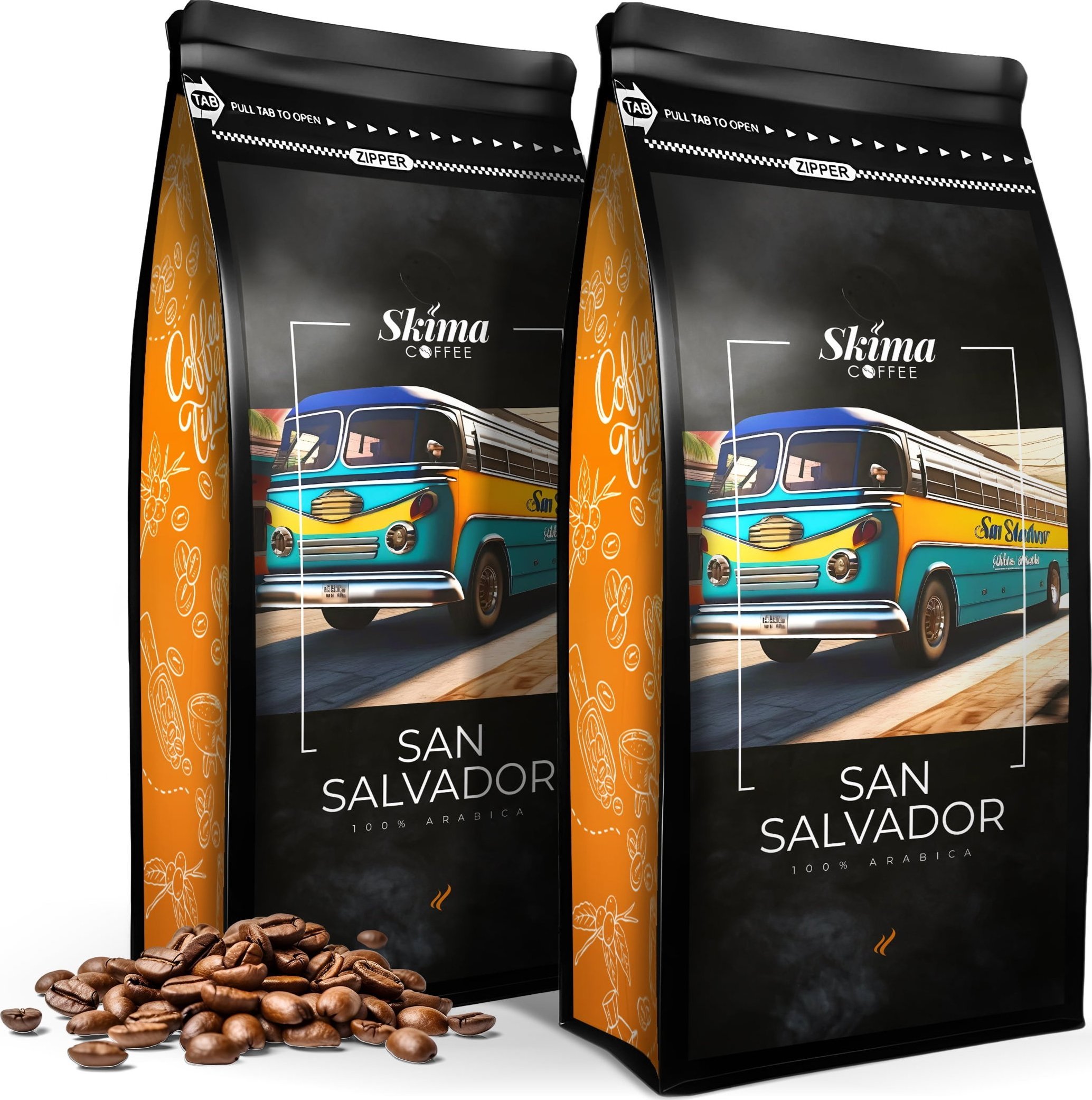 Kawa ziarnista SkimaCoffee San Salvador 2 kg