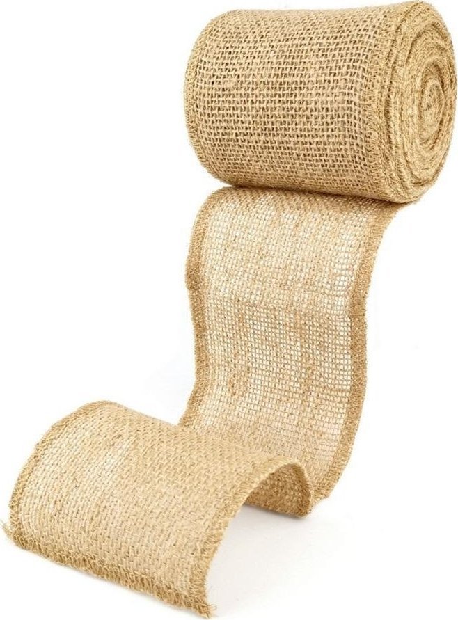 D.Rect Wstążka jutowa 10x500cm