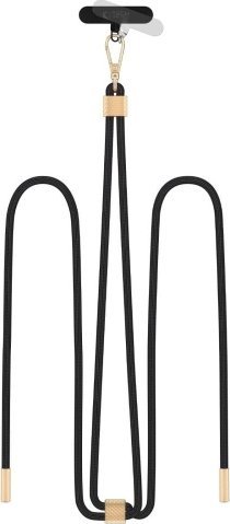 Tech-Protect TECH-PROTECT C2S ROPE CROSSBODY STRAP BLACK/GOLD