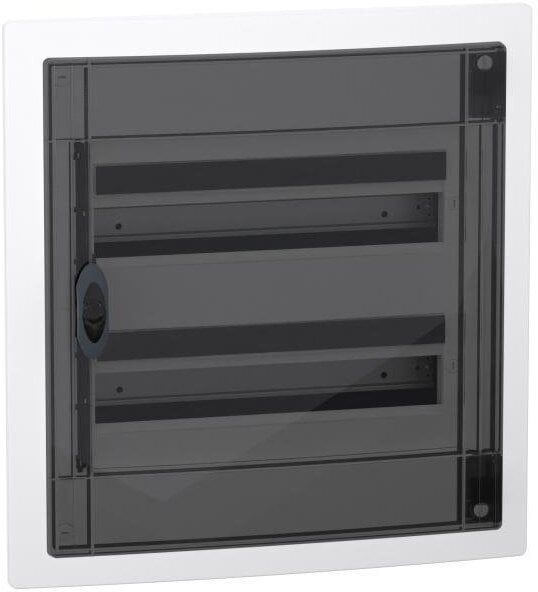 Rozdzielnica PrismaSeT XS 2x18 PSXS-2-18-PT-P podtynkowa drzwi przezroczyste IP40 IK09 LVSXP218