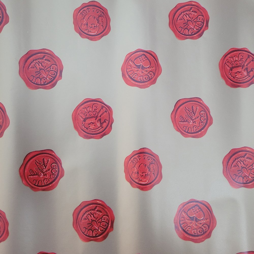 Fastima Papier złoty z elementami do prezentów 57cmx5m 5m61