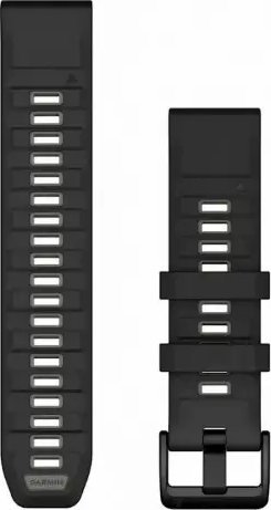 Garmin QuickFit-Armband 22 mm Silikon czarny/szary kamień