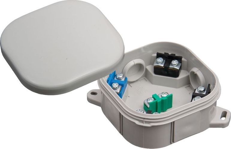 Pawbol sp. z o.o. Puszka n/t hermetyczna PH 92x92x44 klik 5x4mm2 IP54 szara A.0020