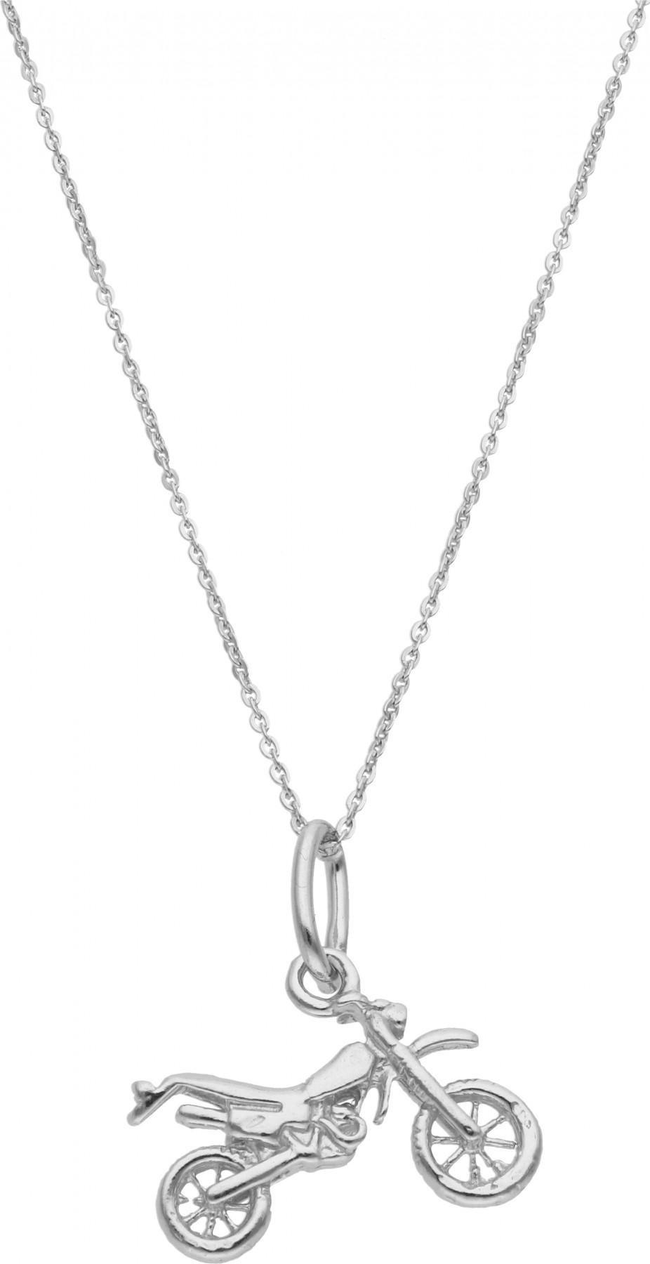 Rosanto Srebrna zawieszka motocross enduro 925