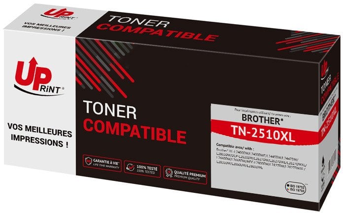 Uprint Brother TN2510XL Black 3584770723729