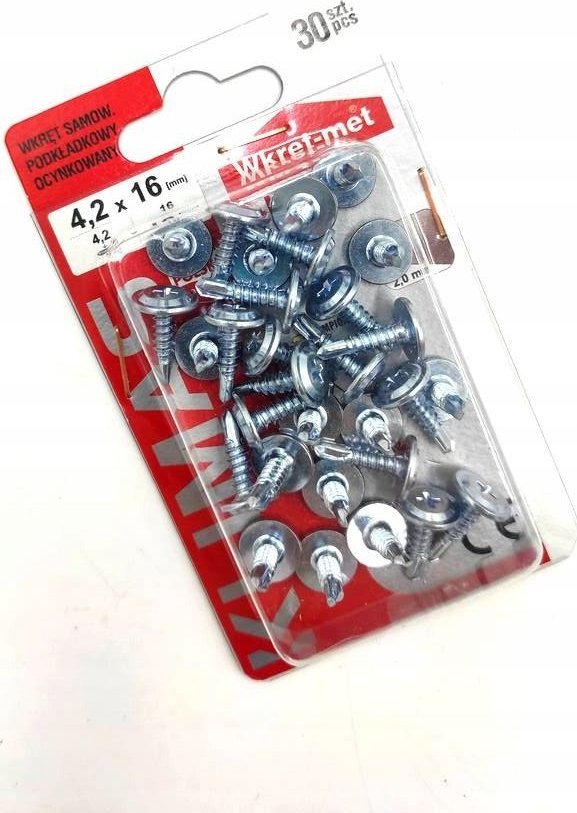 Wkręt-met BLI WKR.SAMOWIER.PODKŁ.OCYNK. 4,2X1 kod: