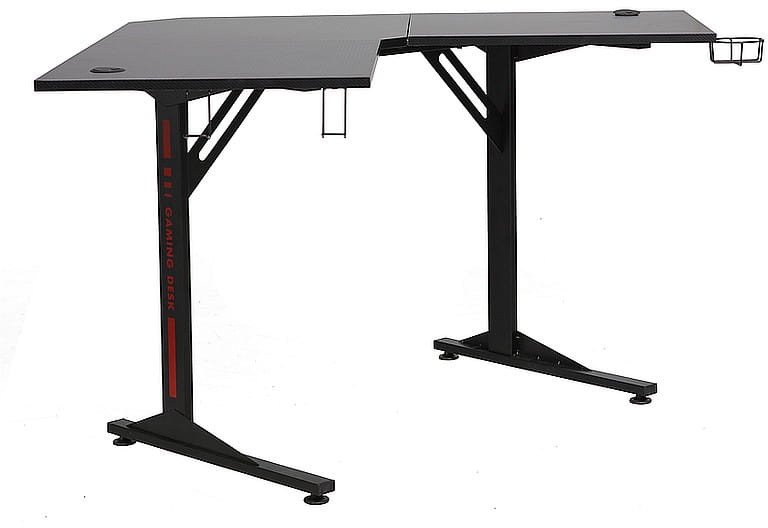 Biurko narożne gamingowe B-219 czarny