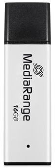 MediaRange MR1899 pamięć USB 16 GB USB Typu-A 3.2 Gen 1 (3.1 Gen 1) Czarny, Srebrny