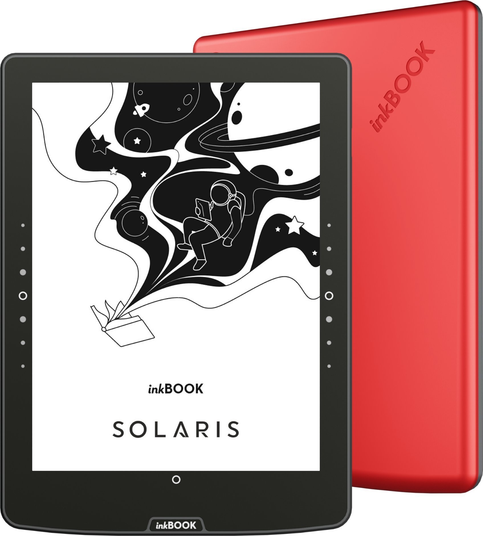 Czytnik inkBOOK Solaris czerwony