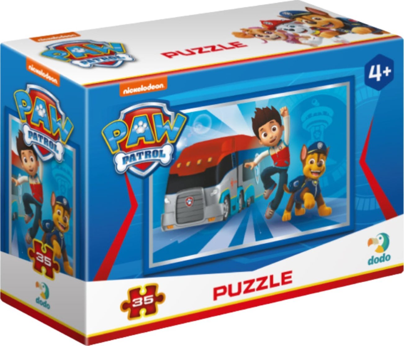Dodo Puzzle Mini "Paw Patrol" 35 Elementów Układanka Dla Dzieci Psi Patrol