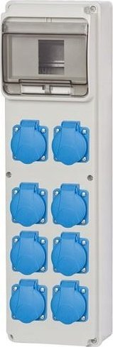 F-Elektro Rozdzielnica 6M ULISSE MAXI 8x230V IP54