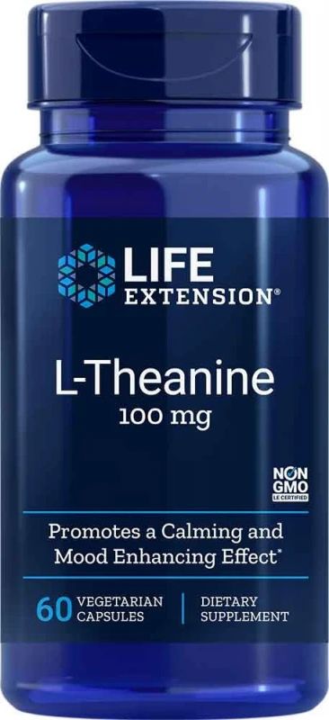 Life Extension Life Extension - L-Teanina, 100mg, 60 vkaps