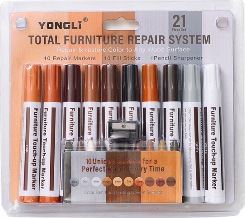 ZESTAW NAPRAWCZY DO PANELI DUŻY 21 SZTUK MB302