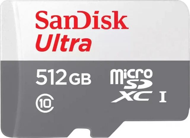 Karta SanDisk Ultra MicroSDXC 512 GB Class 10 UHS-I (SDSQUNR-512G-GN3MN)