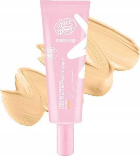 FACE BOOM_Make-Up Tinted Glow Hydrator lekki fluid rozświetlający 03 30g