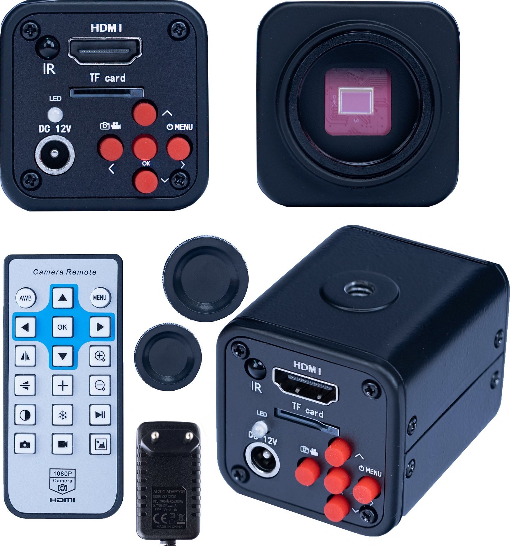 Kamera cyfrowa Rosfix KAMERA DO MIKROSKOPU STEREOSKOPOWEGO CYFROWEGO C-MOUNT CMOS 16MP 4K HQ